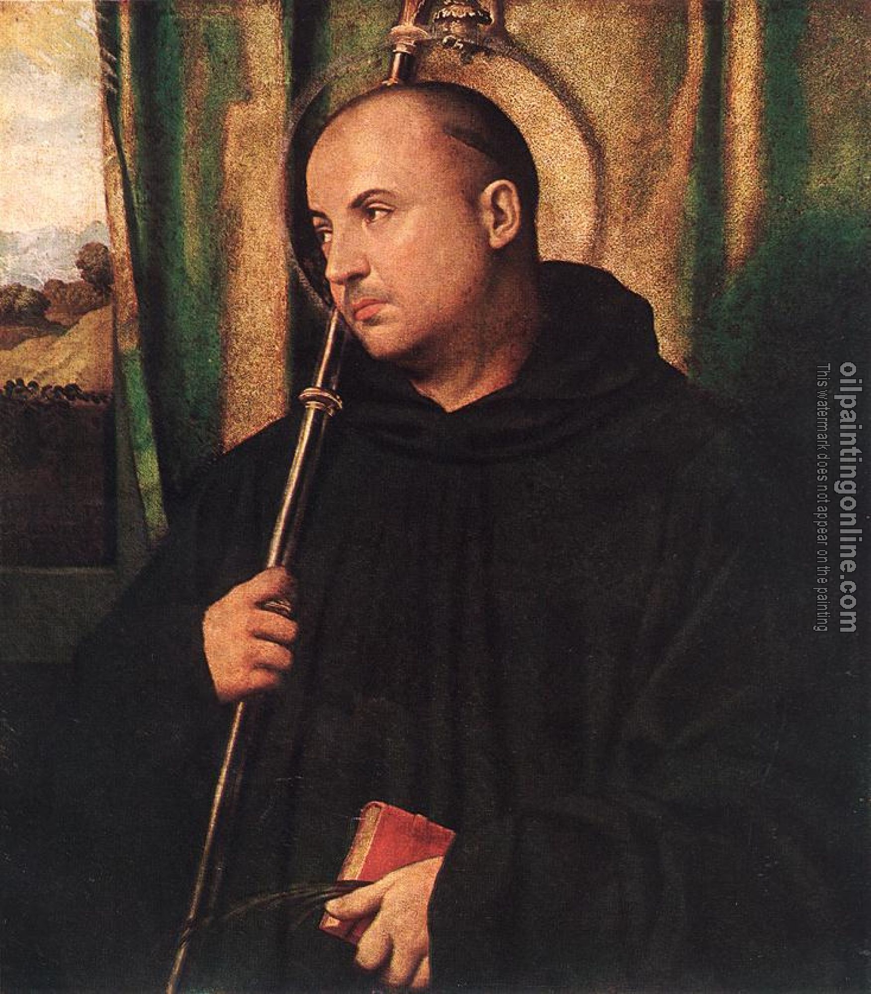 Moretto da Brescia - A Saint Monk